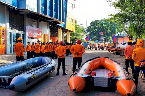 Pimpin Apel Hari Kesiapsiagaan Bencana, Berikut Arahan Kalak BPBD Kota Makassar