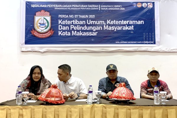 Supratman Ajak Masyarakat dan Pemerintah Kota Untuk Saling Jaga Ketertiban Umum