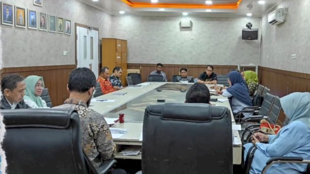 Andi Ibrahim Baso Pimpin Rapat Monitoring dan Evaluasi