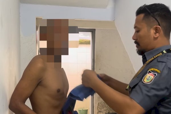 Terima Laporan Warga, Dinsos Makassar Gerak Cepat Melakukan Penjangkauan Terhadap ODGJ
