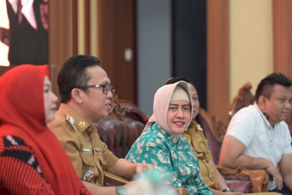 Halalbihalal di Kecamatan Rappocini, Indira Yusuf Ismail Harap Kerjasama Seluruh Elemen Masyarakat Bangun Kota Makassar