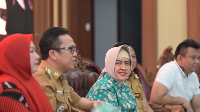 Halalbihalal di Kecamatan Rappocini, Indira Yusuf Ismail Harap Kerjasama Seluruh Elemen Masyarakat Bangun Kota Makassar