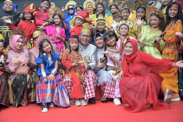 Hadiri Hardiknas 2024, Wujud Komitmen Indira Dukung Pemkot Makassar Tingkatkan Kualitas Pendidikan Dasar