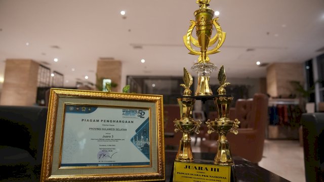 TP PKK Kota Makassar Raih Juara Tiga Padus Tingkat Nasional di HKG PKK ke-52 Solo