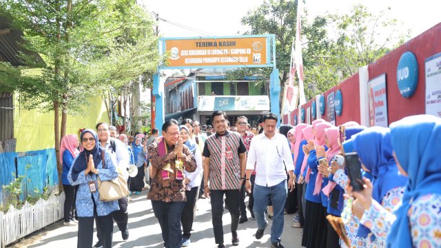 PJ Sekda Sambut Tim Verifikasi Kampung KB di Kecamatan Tallo