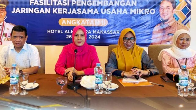 DiskopUKM Makassar Gelar Kegiatan Fasilitasi Pengembangan Jaringan Kerjsama Usaha Bagi Usaha Mikro