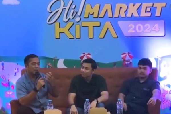 Kadis DiskopUKM Makassar Jadi Narasumber di Talkshow Hi-Market Ramadham Culinary 2024