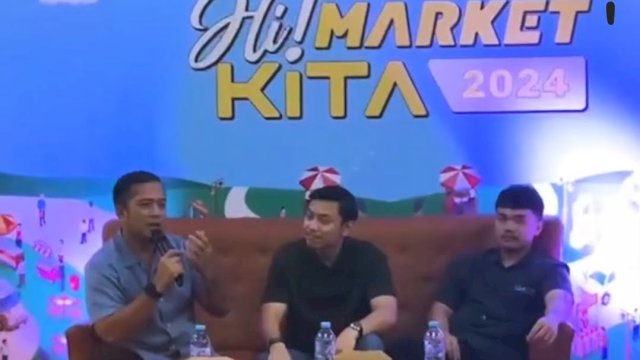 Kadis DiskopUKM Makassar Jadi Narasumber di Talkshow Hi-Market Ramadham Culinary 2024