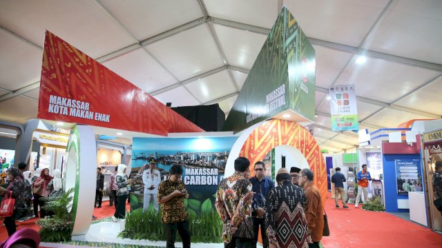 Hari Pertama ICE Apeksi 2024, Pengunjung Booth Kota Makassar Tembus Seribuan Orang