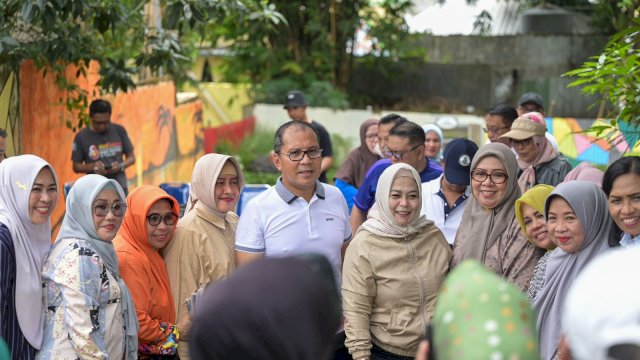 Matangkan Persiapan, Indira Yusuf Ismail Tinjau Lokasi Lomba Kelurahan Terpadu di Manggala