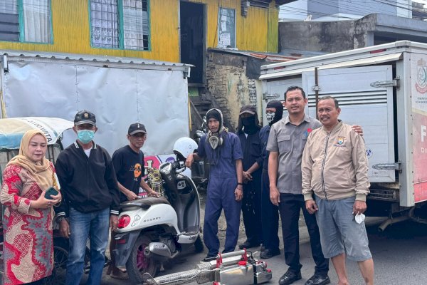 Aksi Tim Fogging Dinkes Tuai Apresiasi Para Ketua RT/RW Kelurahan Banta-bantaeng