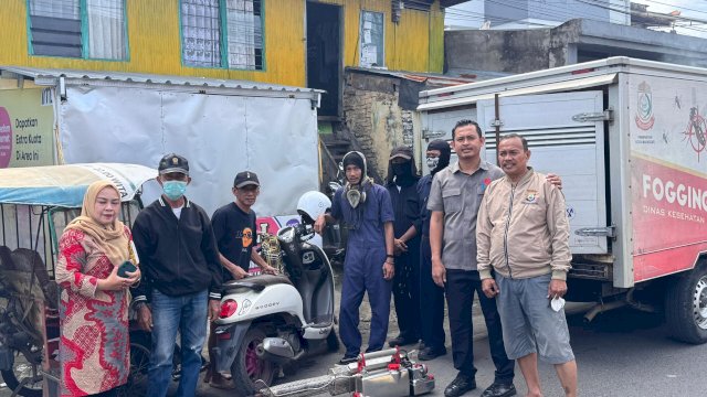 Aksi Tim Fogging Dinkes Tuai Apresiasi Para Ketua RT/RW Kelurahan Banta-bantaeng