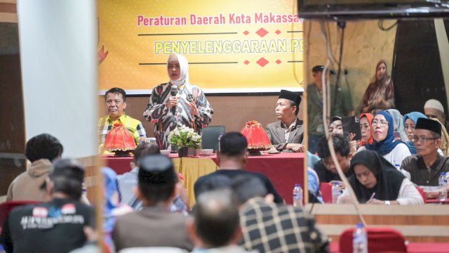 Indira Yusuf Ismail Sebut Sosialisasi Perda Jadi Upaya Peningkatan Kualitas Pendidikan di Makassar