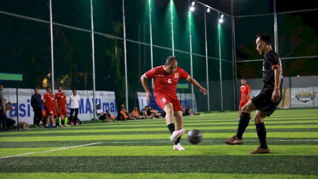 Hattrick Danny Pomanto Bawa IKA Unhas Sulsel Tundukkan Gowa Selection FC, 5-4