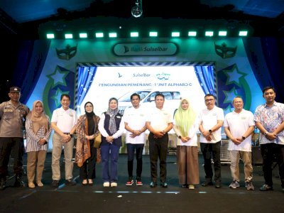 PJ Sekda Ikut Mengundi 2 Juta Nomor Undian Nasabah Double Untung Bank Sulselba