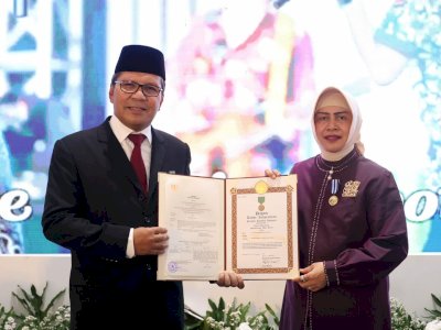 Sinergi Hebat, Pasangan Pemimpin Makassar Danny Pomanto dan Indira Yusuf Ismail Raih Penghargaan Bergengsi