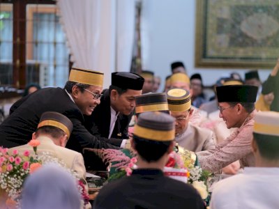 Danny Pomanto-Sandiaga Uno Jadi Saksi Nikah Anak Politisi Amir Uskara dan Andi Yusran Paris
