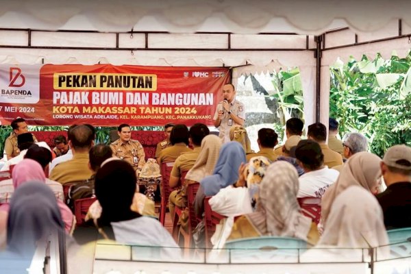 Camat Panakukkang Ajak Lurah, RT RW dan Tomas Untuk Sukseskan  Capaian Target PBB