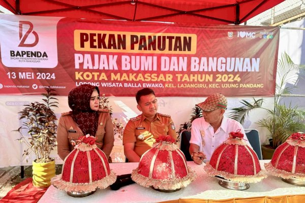 Bapenda Makassar Gelar Pekan Panutan PBB di Kecamatan Ujung Pndang