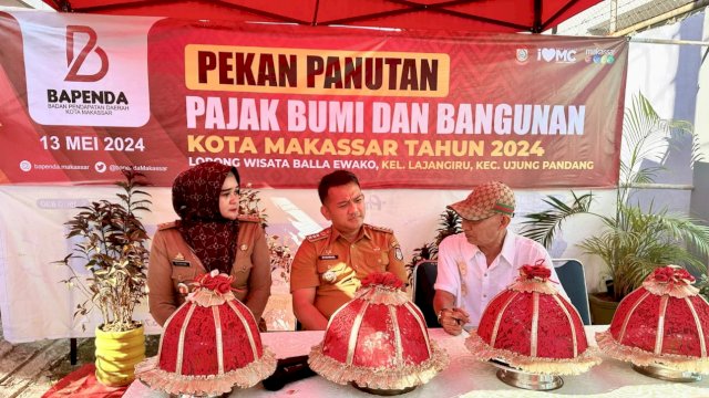 Bapenda Makassar Gelar Pekan Panutan PBB di Kecamatan Ujung Pndang