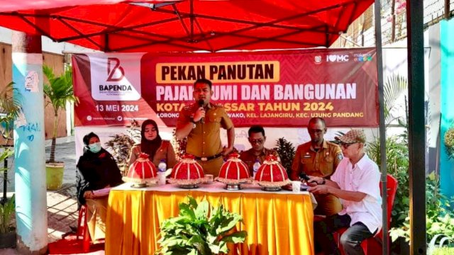 Jajaran Kecamatan Ujung Pandang Kompak Hadiri Sosialisasi Pekan Panutan Pajak PBB