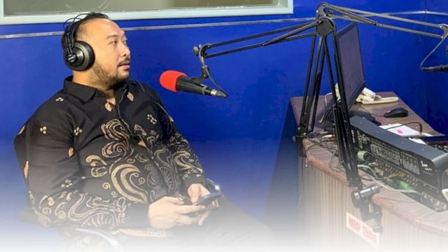 Plt. Kadis Sosial Makassar Hadiri Talkshow Bersama Radio Gama