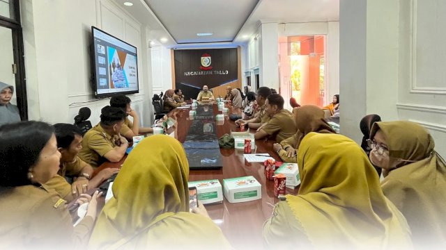 Dihadapan Para Lurah Se-Kecamatan Tallo, PIt. Kadis Sosial Paparkan Program Kampung Siaga Bencana