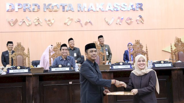 Pemkot-DPRD Makassar Sepakati Dua Ranperda Jadi Perda