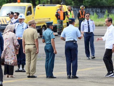 Kunjungan Kerja di Sulsel, Danny Pomanto Ikut Jemput Presiden Jokowi di Pangkalan TNI AU Sultan Hasanuddin