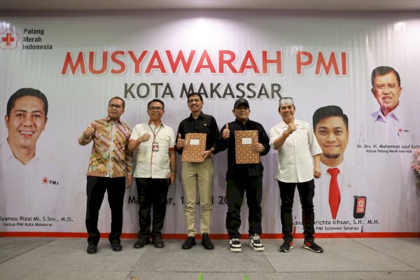 Danny Pomanto Persiapkan Kenaikan Dana Hibah PMI dan Gelar Lorong Donor