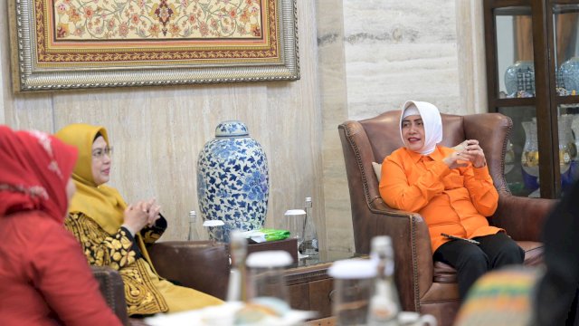 Indira Cerita Soal Penanganan Stunting di Makassar Saat Dikunjungi Putri Wapres Ma’ruf Amin