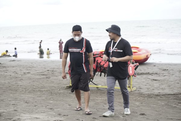 Dispar Makassar Ubah Stigma Pantai Layar Putih Kerap di Sebut Tempat Mesum