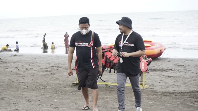 Dispar Makassar Ubah Stigma Pantai Layar Putih Kerap di Sebut Tempat Mesum