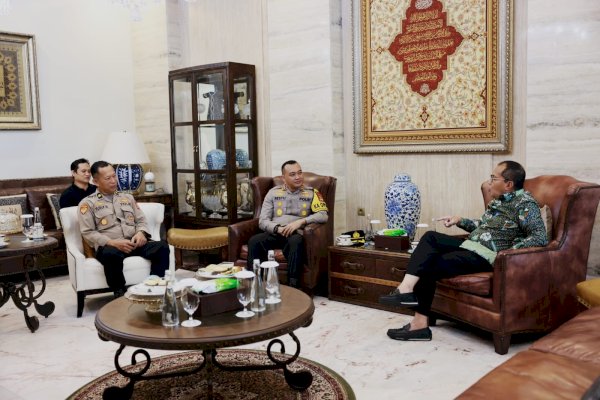 Danny Pomanto dan Kapolres Pelabuhan Silaturahmi dan Perkuat Kinerja Forkopimda