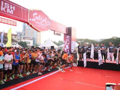 Danny Pomanto Lepas Peserta Sulsel Smansa 10K