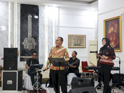 Menpan RB, Danny Pomanto dan Adnan Dinner Bareng di Rujab Bupati Gowa