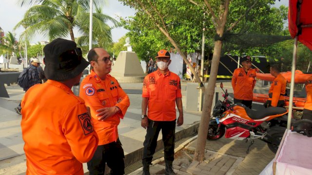 Pastikan Berfungsi Dengan Optimal, Kalak BPBD Kota Makassar Tinjau Pos Rescue