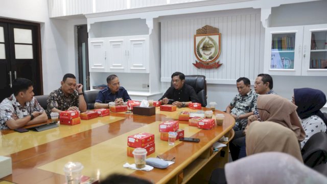 Hadiri FGD DKP, Firman Pagarra Beri Arahan Genjot Budidaya Pangan di Longwis