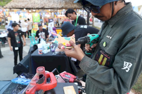 Habitat Serbaguna, Unjuk Kreatifitas di Zona 5 F8 Makassar