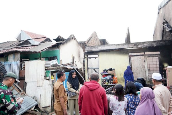 Camat Biringkanaya Ungkap Sudah Koordinasi Dinsos dan BPBD Makassar Untuk Bantuan Kebakaran Kelurahan Bakung