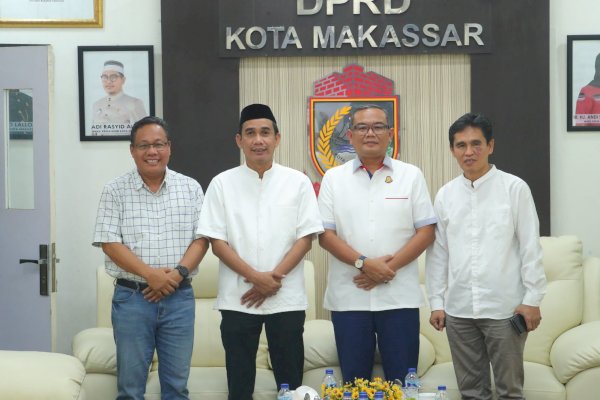 Bahas Isu Terkini Penegakan Hukum, Ketua DPRD Makassar dan Kunjungan Kajari Makassar Perkuat Sinergitas