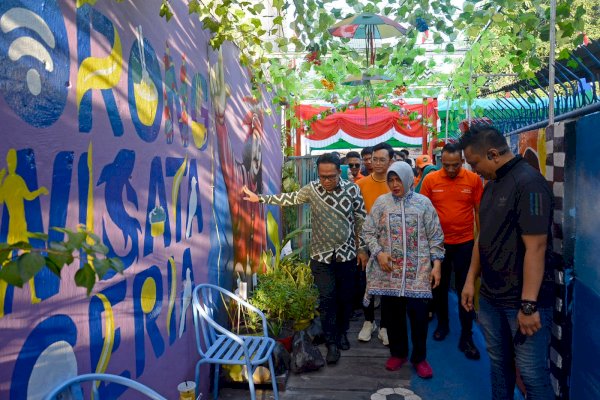 Indira Yusuf Ismail Apresiasi Lorong Wisata Ceria Jadi Inspirasi Kota Terbahagia di Dunia