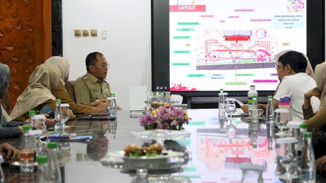 Ditunjuk Jadi Tuan Rumah, Danny Pomanto Pimpin Rapat Persiapan KIM Fest 2024