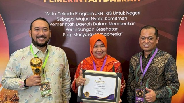 Cakupan Kepesertaan JKN Capai 99%, Makassar Terima UHC Award 2024