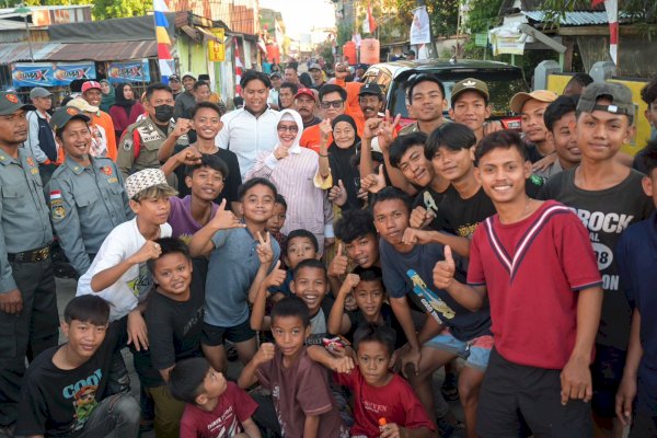 Di Lorong Wisata Jinghae, Ketua TP PKK Kota Makassar Ajak Warga Tingkatkan Kualitas Lorong