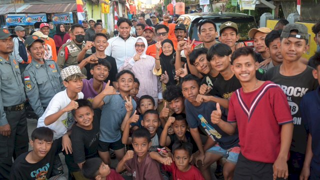 Di Lorong Wisata Jinghae, Ketua TP PKK Kota Makassar Ajak Warga Tingkatkan Kualitas Lorong