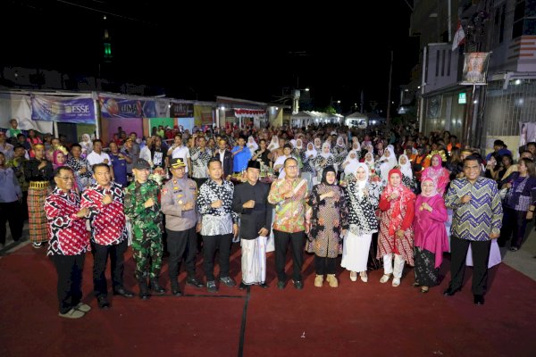 Pesta Rakyat Kecamatan Bontoala, Indira Yusuf Ismail Sebut Peran Aktif Warga Bantu Makassar Raih Branding Kota Bahagia di Dunia