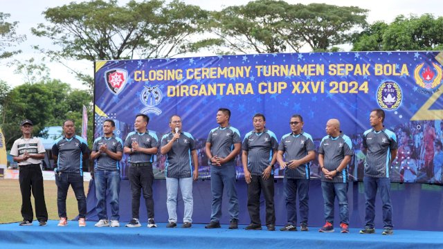 Danny Pomanto Nonton Babak Final Dirgantara Cup XXVI