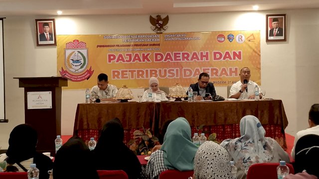 Pajak PBB dan Aplikasi Pakinta Bapenda Makassar Jadi Bahan Materi Sosialisasi Penyebarluasan Perda