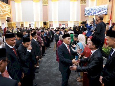 Sumpah Jabatan Anggota DPRD, Danny Pomanto Tekankan Kepentingan Publik dan Sukseskan Pilkada Serentak